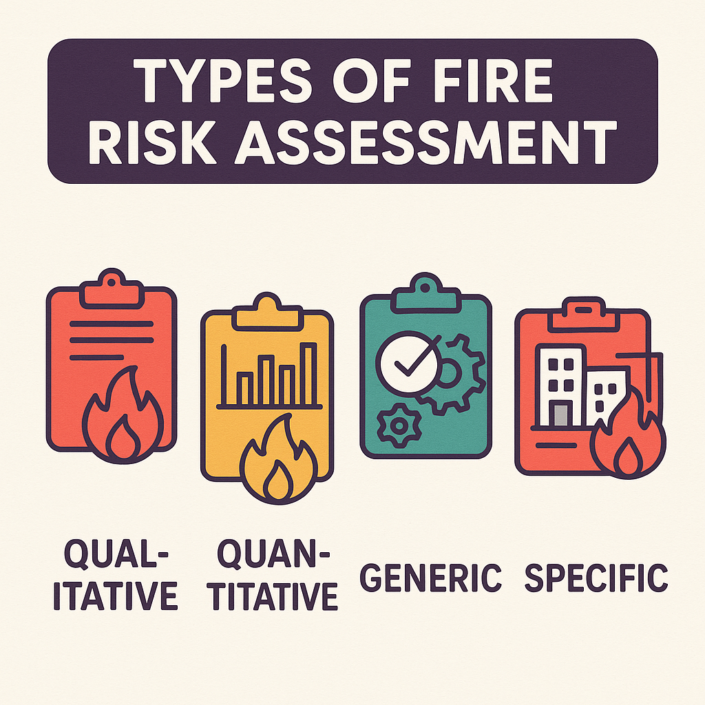 Types of fire risk assessment