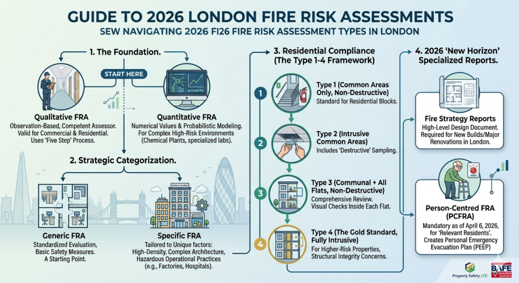 Fire risk assessment types in london